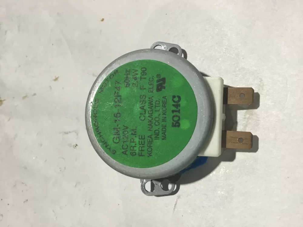 Whirlpool GM-16-12F47 Microwave Turntable Motor AZ97837 | Sl49