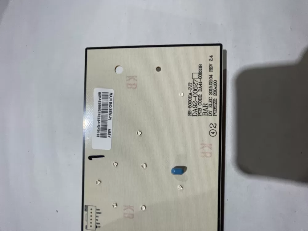 Samsung DA92 00627B Refrigerator Control Board Dispenser AZ186435 | KM733
