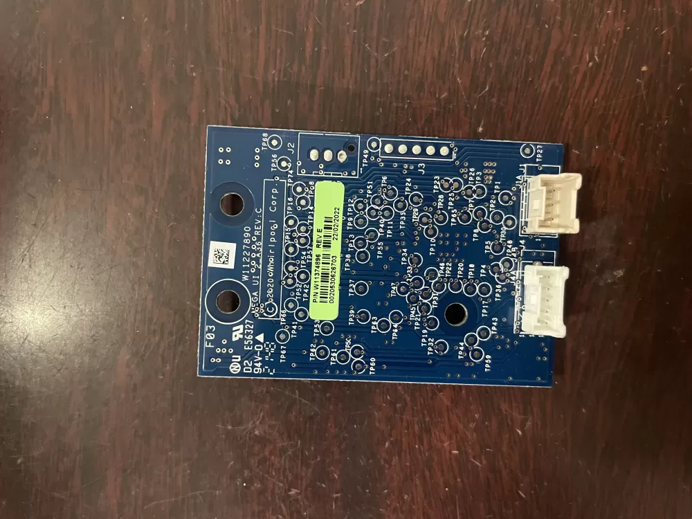 Whirlpool W11374896 Washer Control Board