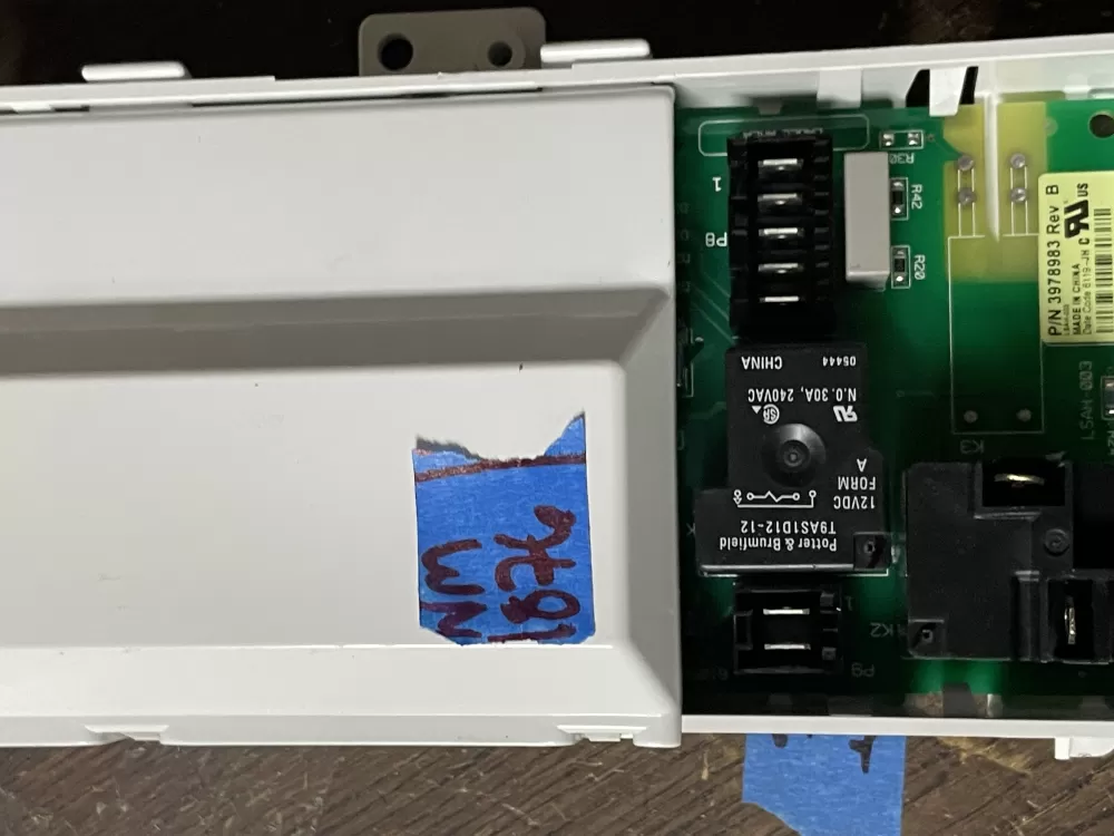 Whirlpool Dryer Control Board WPW10111617 AZ51688 | Wm1876