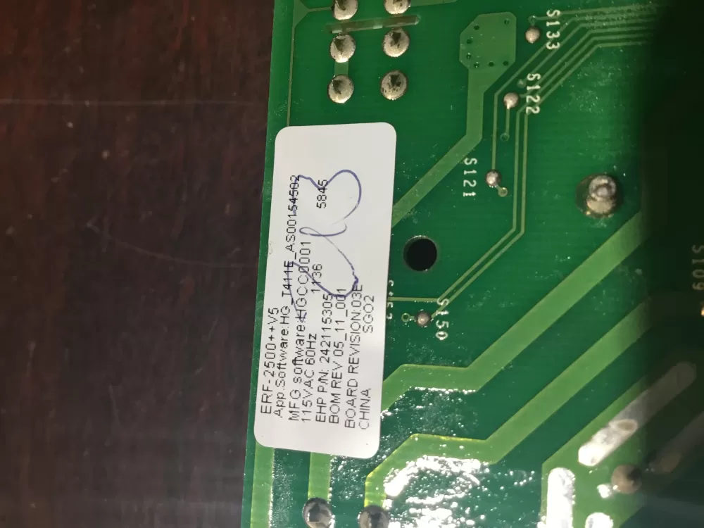 Frigidaire Kenmore AP5809303 Refrigerator Control Board Main AZ70035 | NR1837