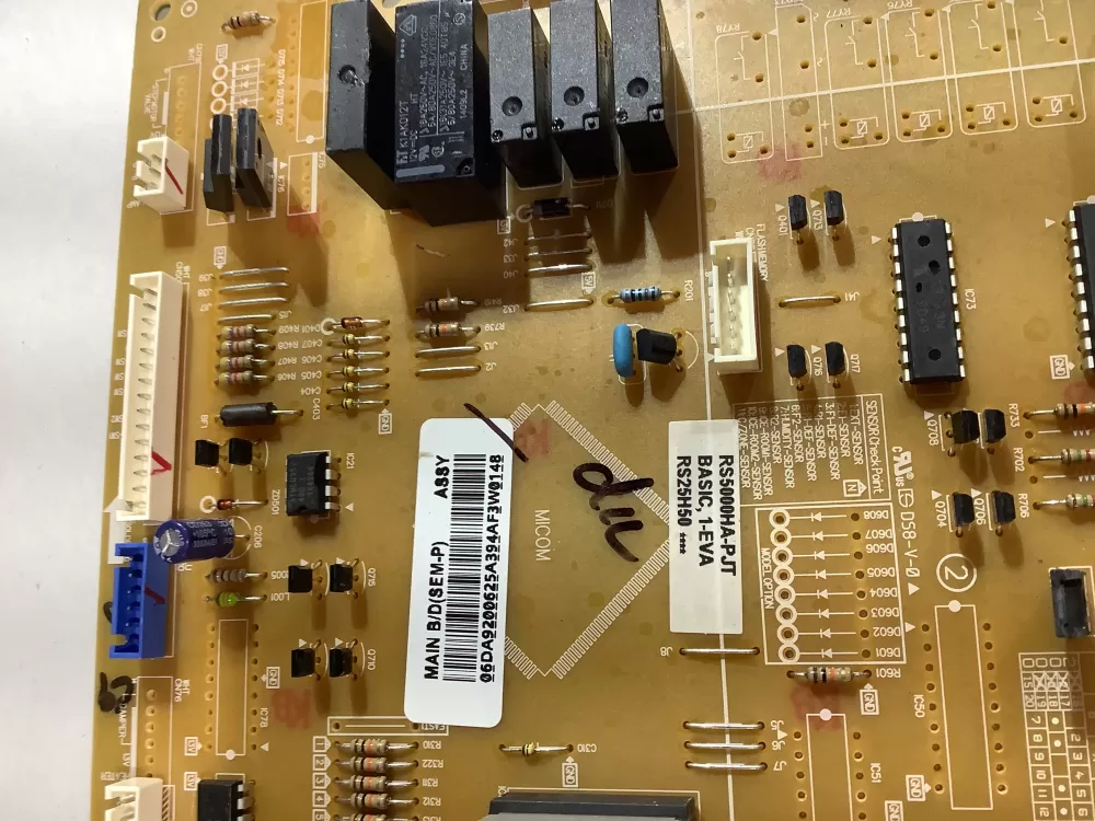 Samsung DA92 00625A DA41 00806A Refrigerator Control Board AZ183563 | ZC2705