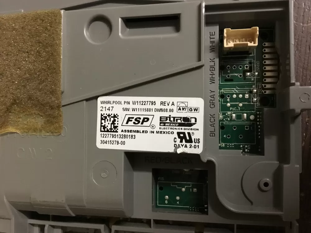 Whirlpool W10913608 W10913971 Dishwasher Control Board AZ16061 | NR220