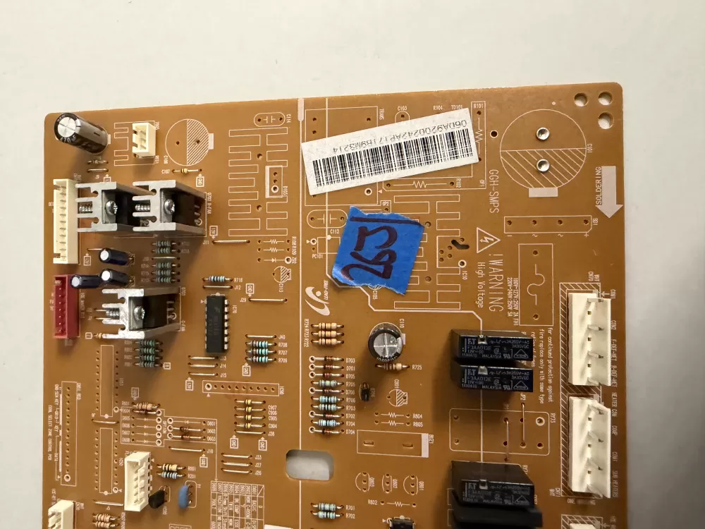 Samsung DA41-00524A DA41-00526A Refrigerator Control Board AZ209749 | KM263