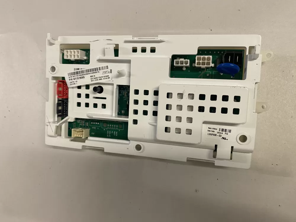 Whirlpool  KitchenAid  Roper  Estate W11578565 W11603810 PS16744838 Washer Control Board