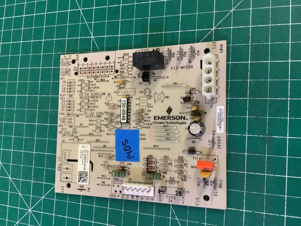 Rheem Air Handler Control Board 47-102077-02-04 156-9735 AZ191639 | NR1405