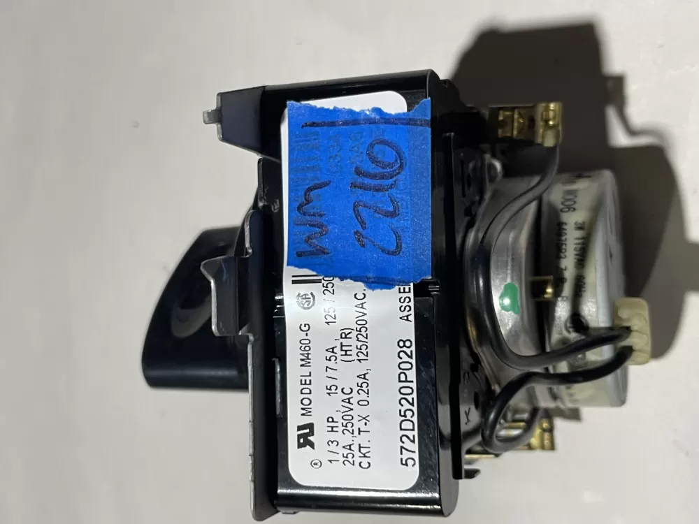GE Whirlpool 572D520P028 Dryer Timer AZ138565 | Wm2216