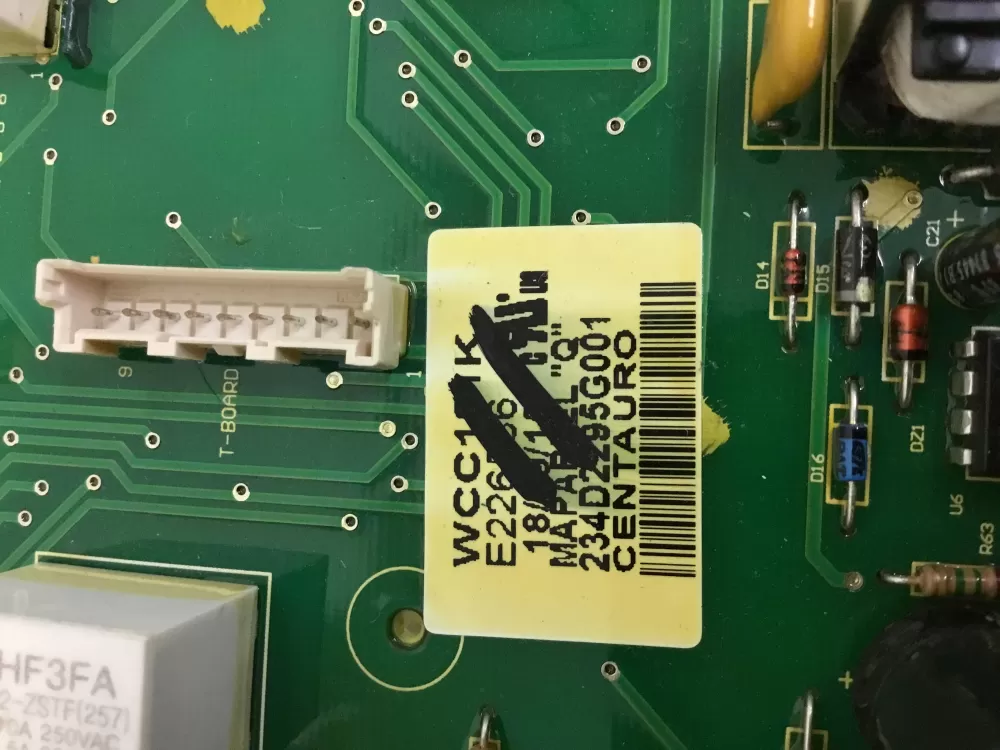 GE Hotpoint 234D2295G001 896455 Washer Control Board AZ28265 | NR1513