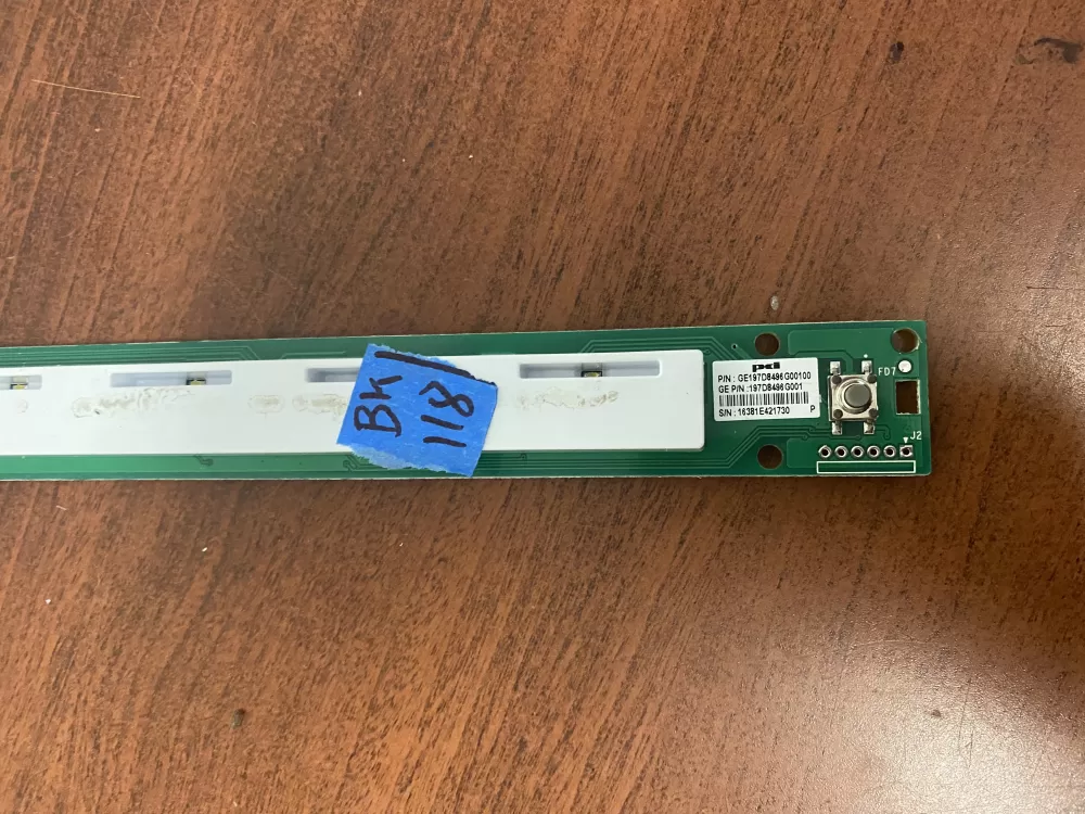 GE 197D8496G001 WR17X23042 Refrigerator Control Board AZ38977 | BK118