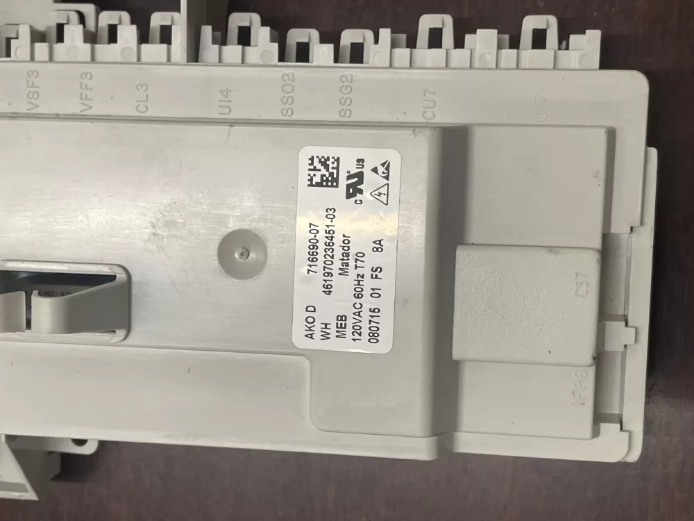 Whirlpool 461970236451 03 Washer Control Board AZ32000 | KM139