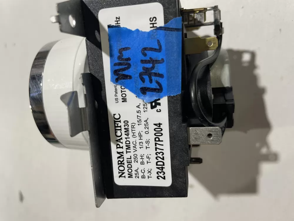 GE WE04X24550 234D2377P004 TMD14M30 Dryer Timer AZ186288 | Wm2742