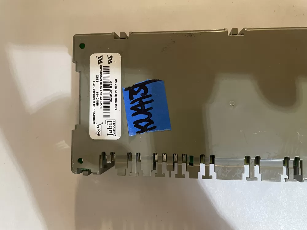Whirlpool KitchenAid W10056352 Dishwasher Control Board  AZ123563 | KM413