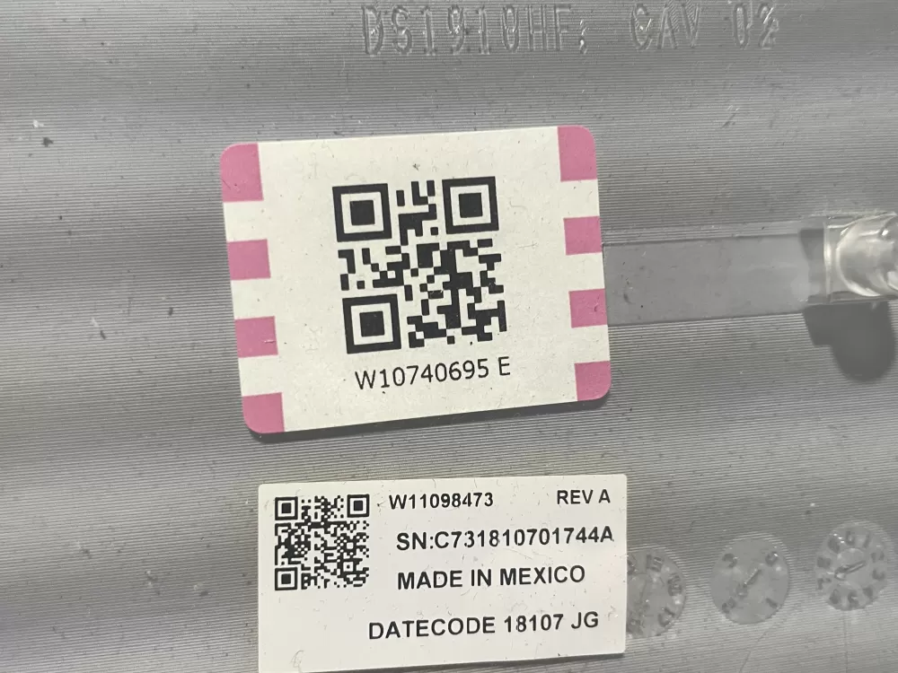 Whirlpool W11332778 W10740695 W10872842 Dryer Control Panel AZ140094 | Wmv92