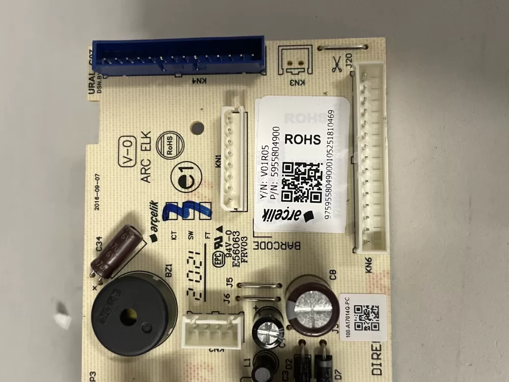  Beko 5955804900 Refrigerator Main Control Board  AZ227353 | Wm1835