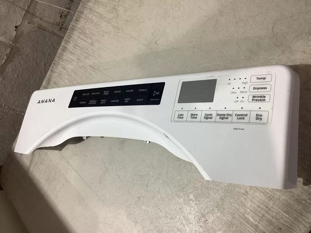 Amana W11167376 Dryer Control Board Panel