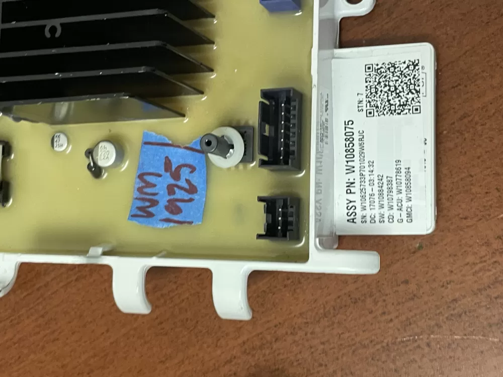 Maytag W10858075 W11024149 PS11770194 Washer Control Board AZ52799 | Wm1925