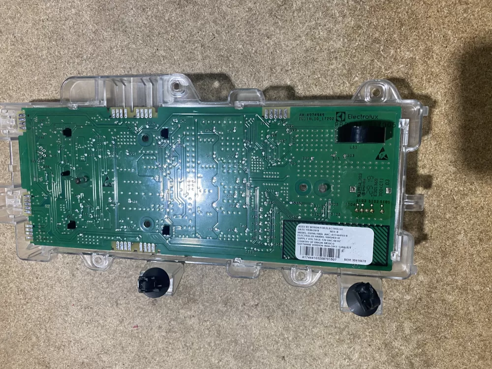 Electrolux A17444103C A17444104B Dryer Control Board Assembly AZ69196 | BK1329