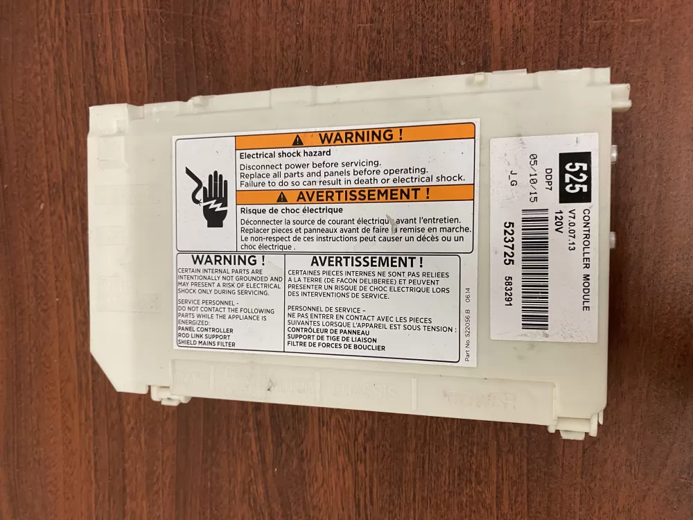 Fisher & Paykel 523725 Dishwasher Control Board