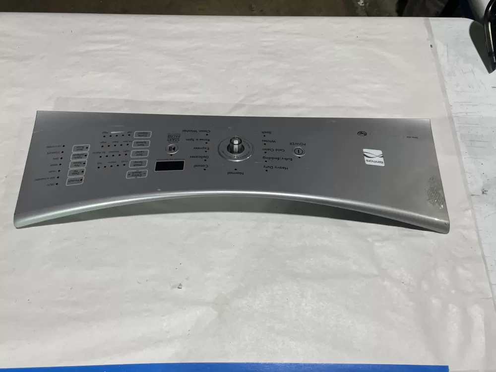 Kenmore W10643917 Washer Touchpad Panel (scrathces) AZ150489 | Wmv776