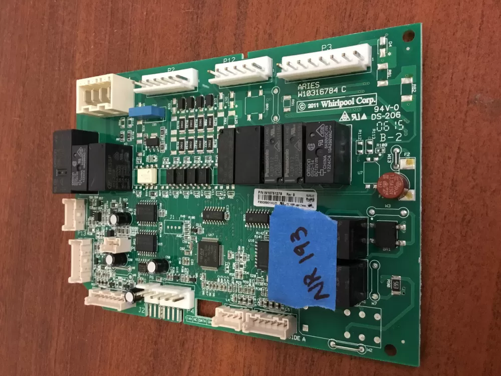 Whirlpool Maytag W10751278 Refrigerator Jenn Air Control Board AZ29282 | NR193