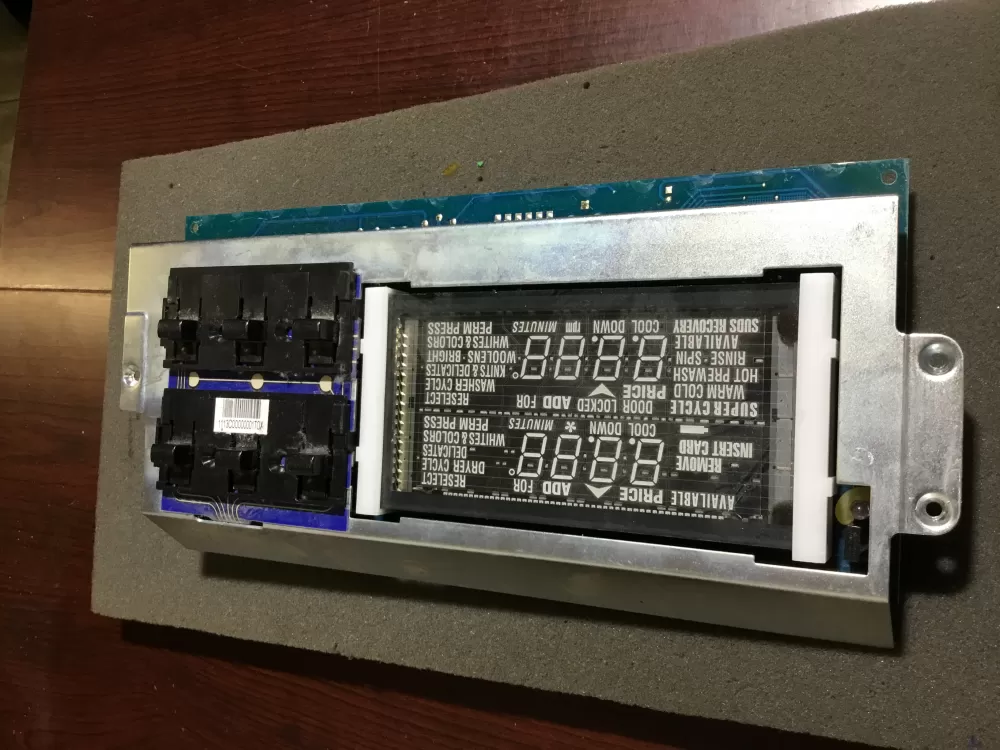 Maytag WPW10130700  AP6015453  W10130700 Dryer Control Board UI LCD Display