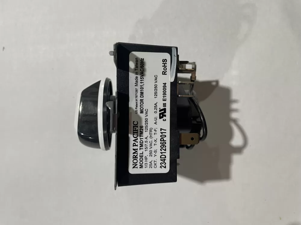 Kenmore  General Electric WE4M521 WE04X22654 PS11721520 234D1296P017 Dryer Timer