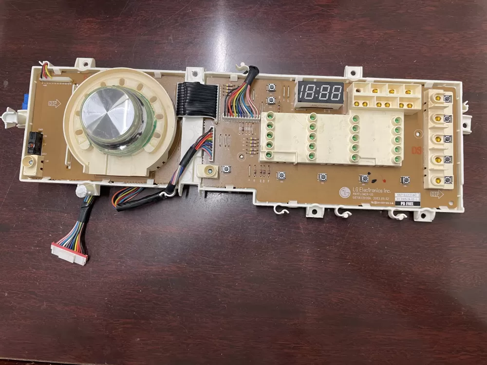 LG 6870EC9139A 6871EC1116C Washer Control Board