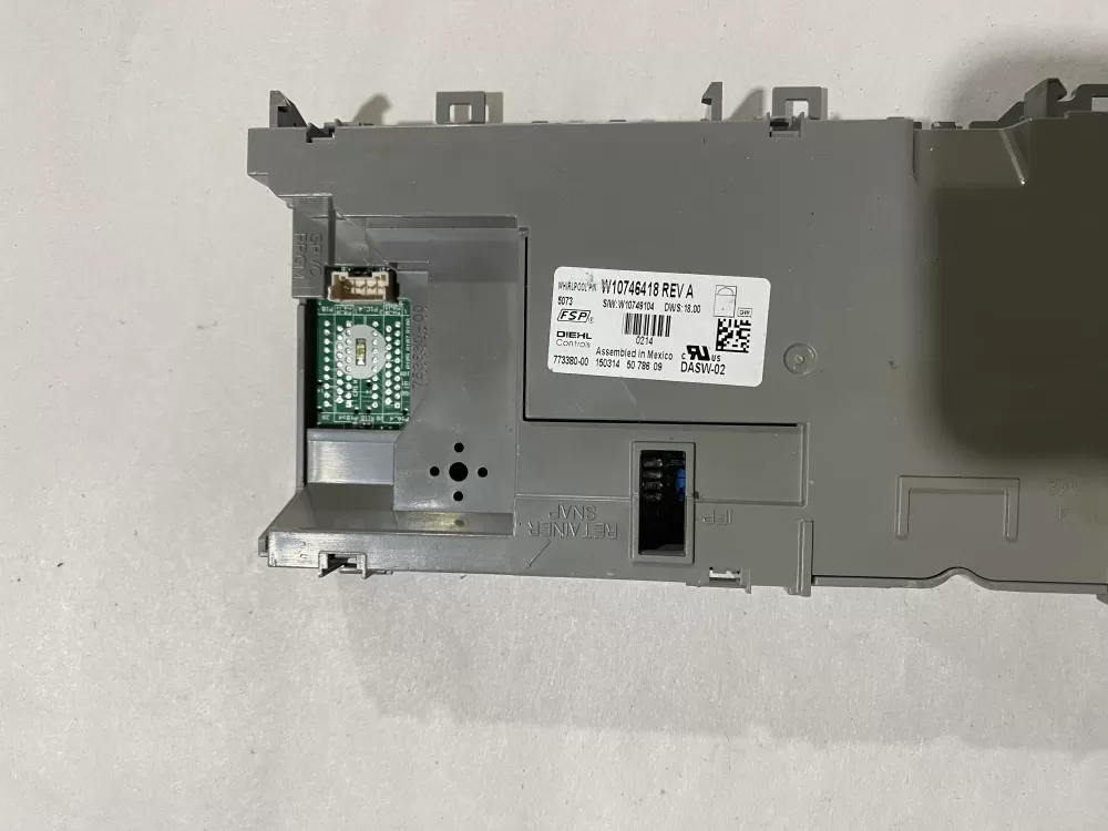 Whirlpool Kenmore W10746418 W10782663 Dishwasher Control Board AZ111426 | BK1966