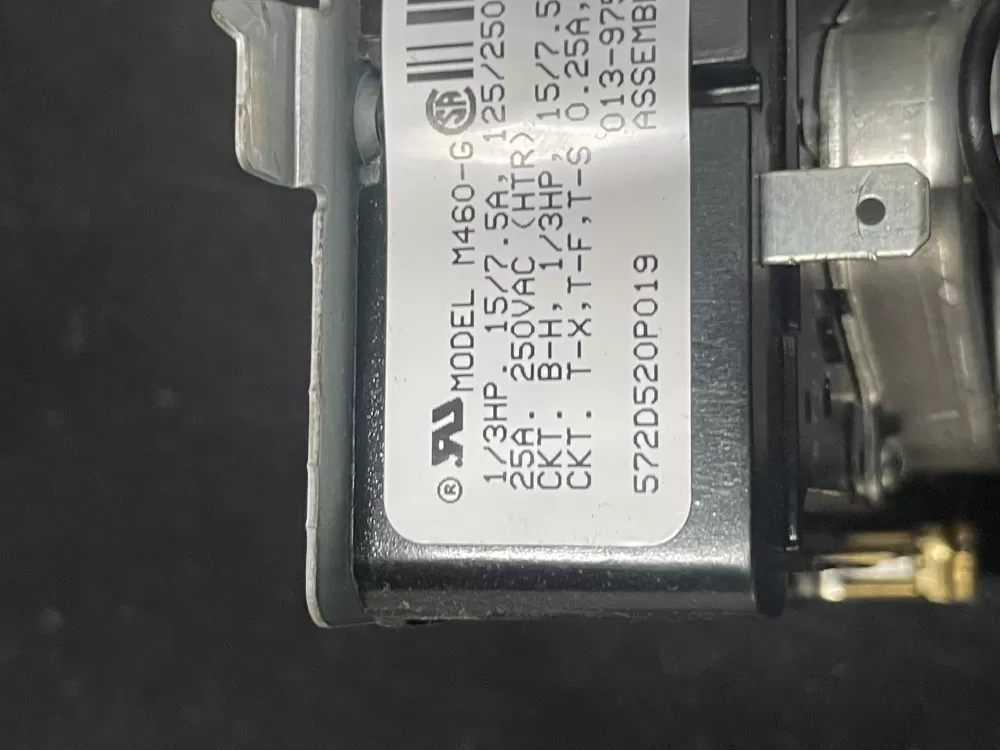 GE 572D520P019 WE4M189 Dryer Timer AZ22771 | WM1220