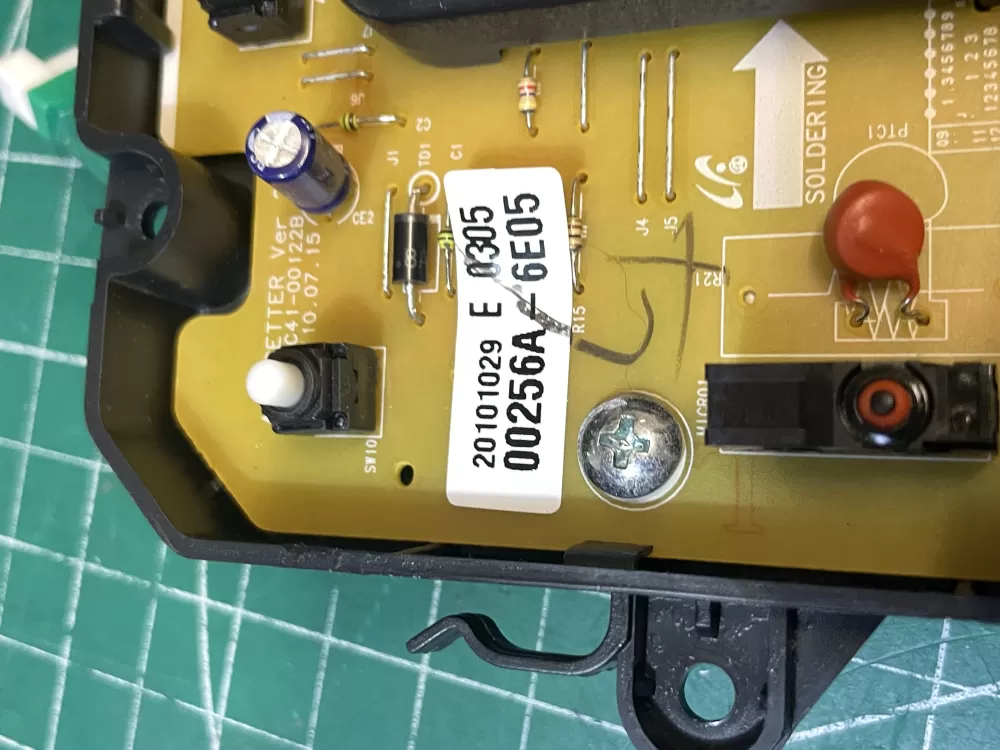 Samsung dryer electronic control board assembly 20101029 AZ202385 | Wmv821