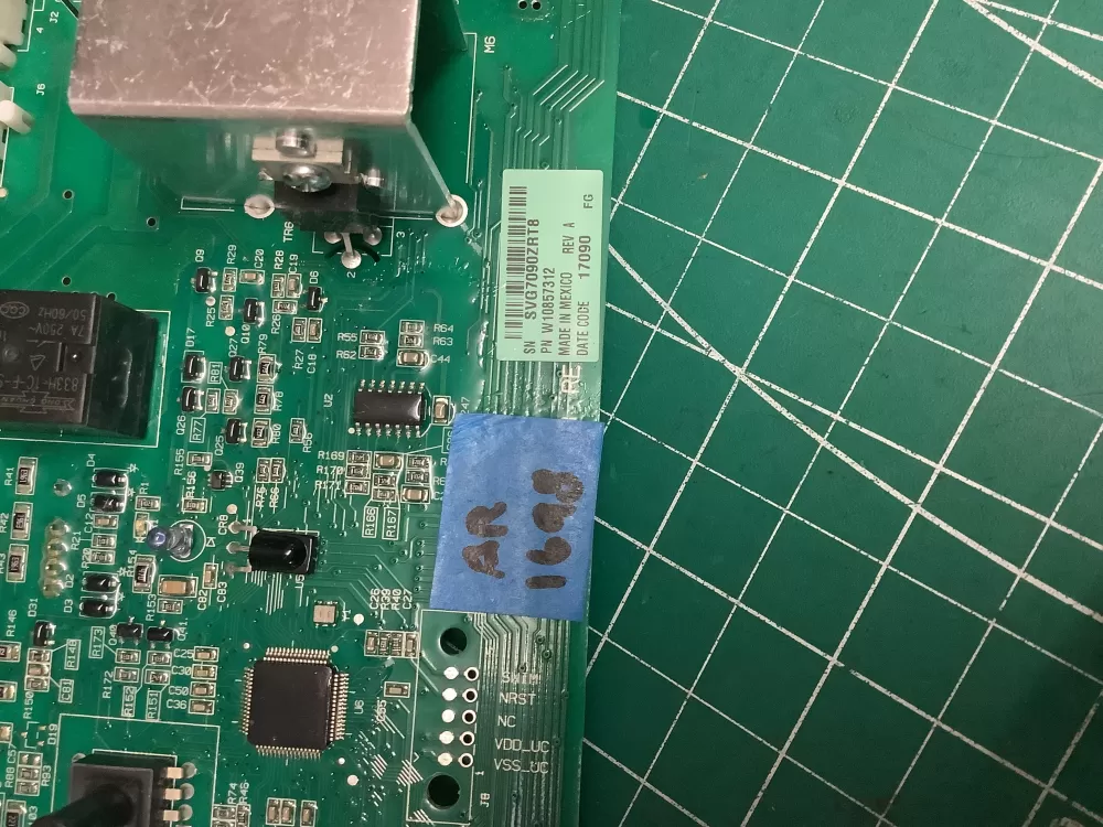 Whirlpool W10857312 Washer Control Board AZ210657 | AR1698
