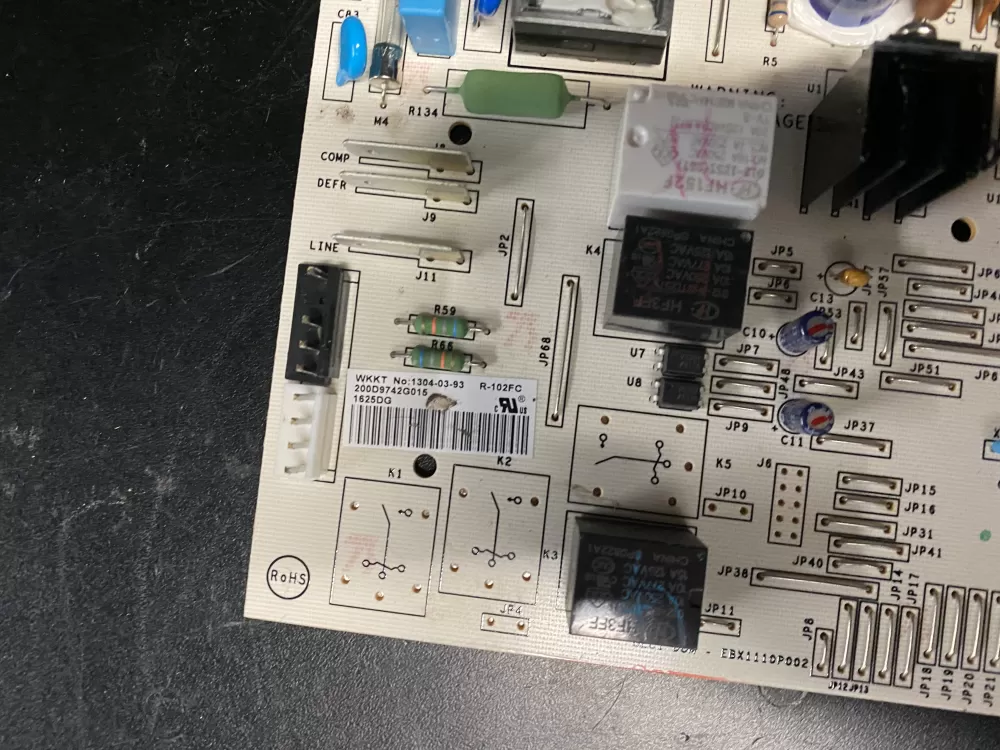 GE Refrigerator Control AZ732 | BK572