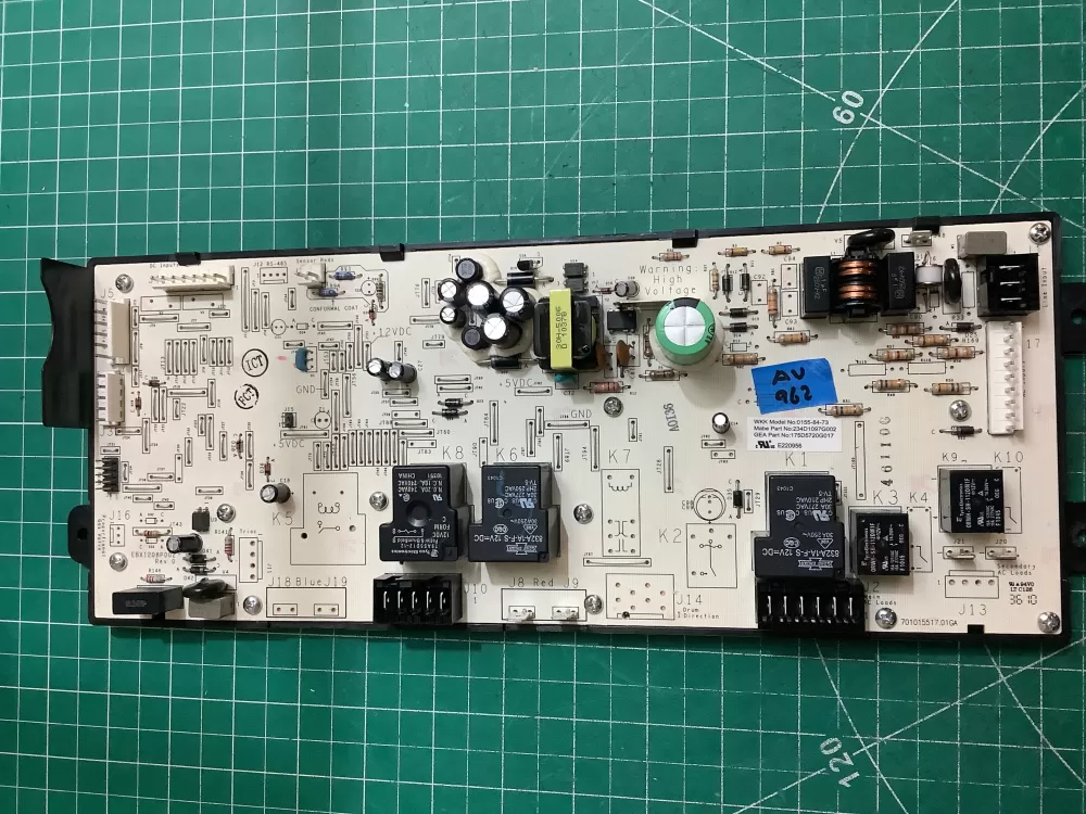 GE 175D5720G017 WE4M511 WE4M512 Dryer Control Board AZ215776 | ARV962