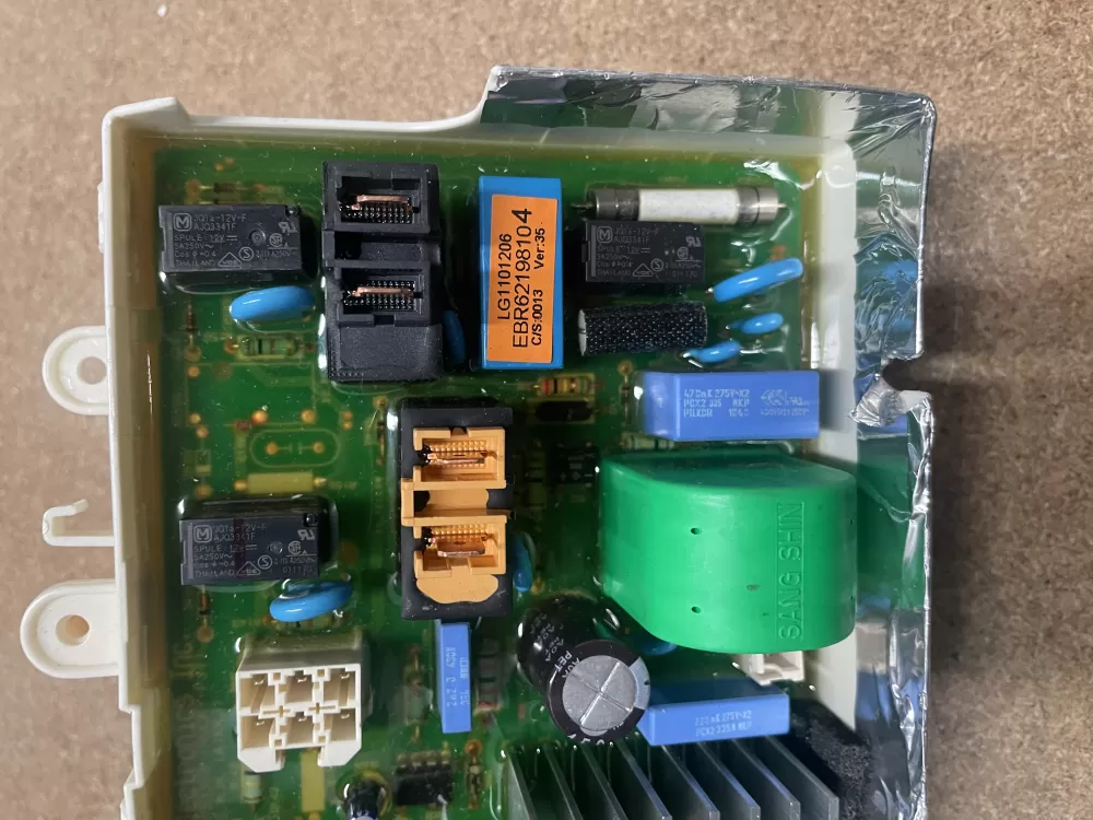 LG EBR62198104 EBR62198101 EAX60933303 Washer Control Board AZ17799 | KMV101