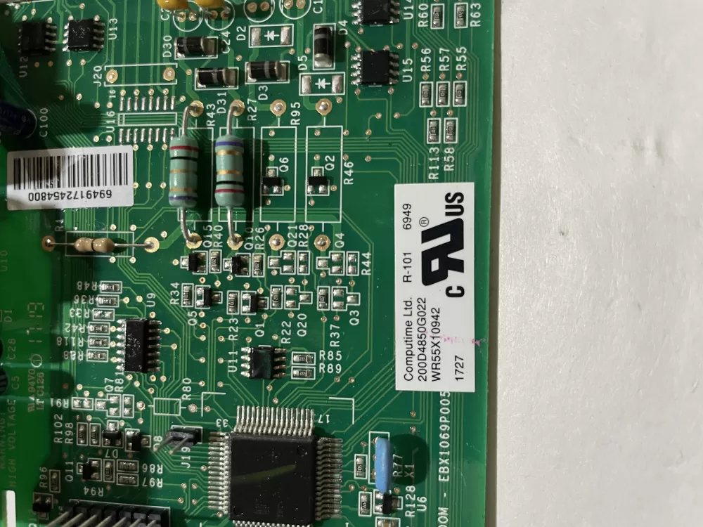 GE 200D6221G028 EBX1110P002 Refrigerator Control Board AZ181064 | Wm410