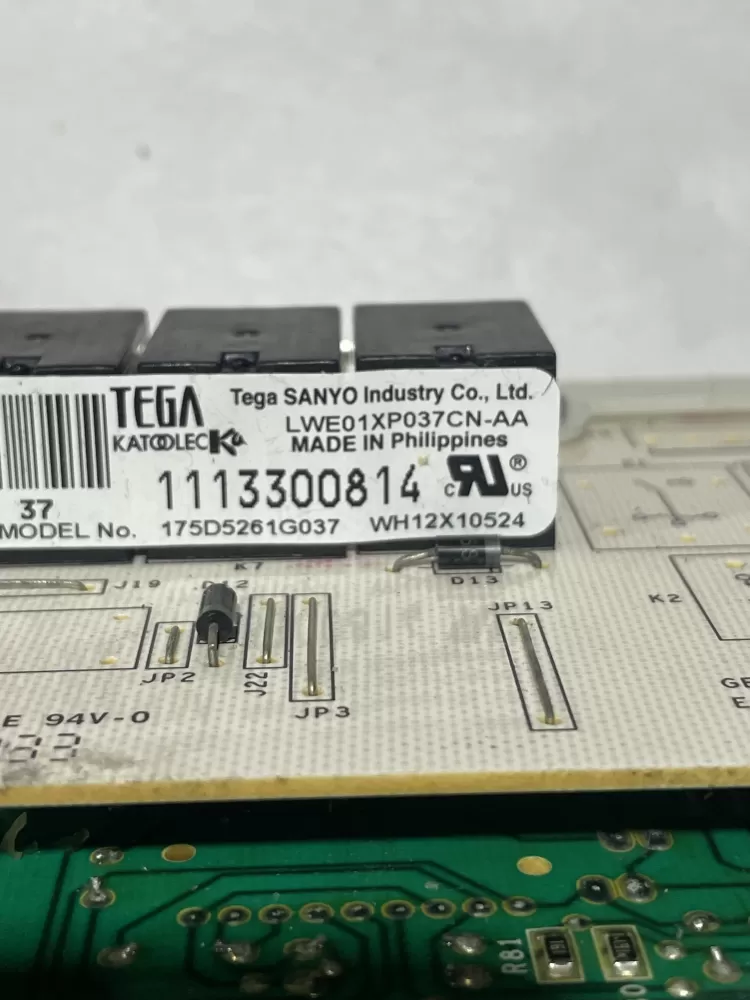 GE 175D5261G037 EBX1129P004 Ebx1129p004 Washer Control Board AZ118296 | KM2187