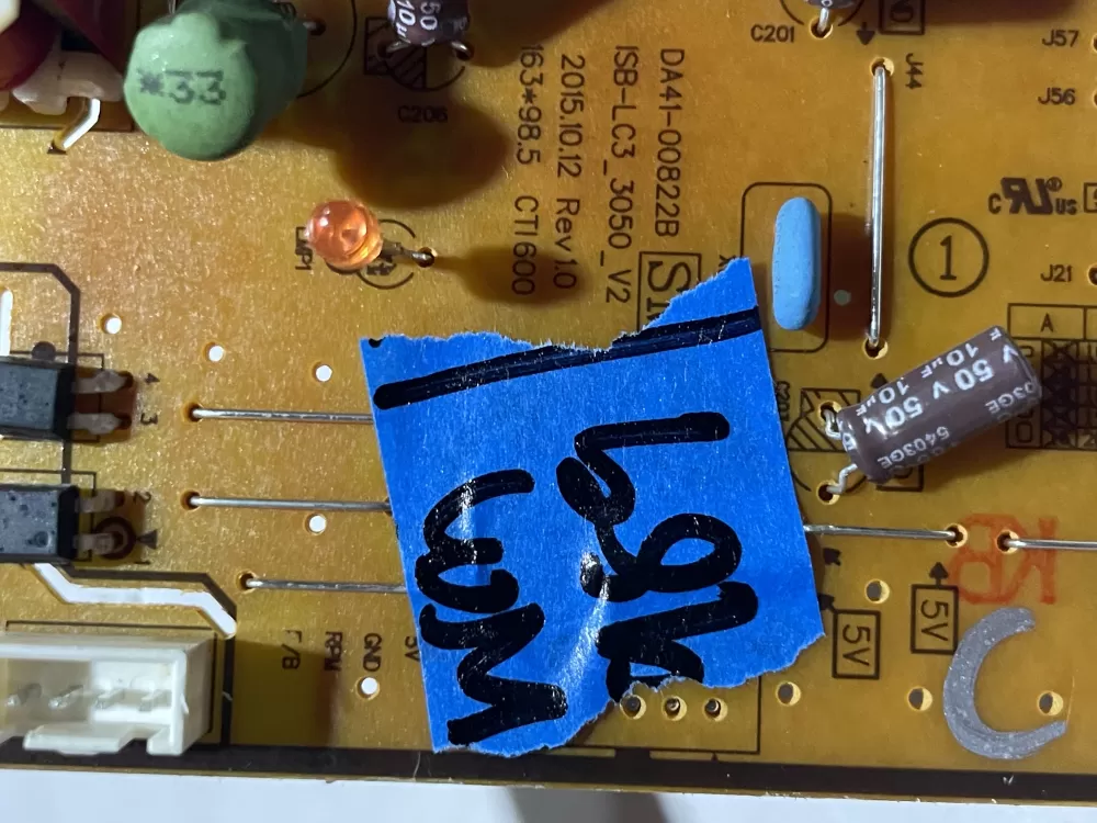 Samsung DA92-00763B Refrigerator Control Board Inverter AZ145056 | Wm989
