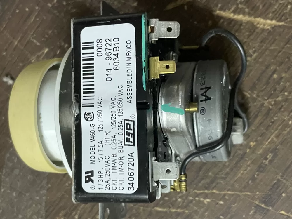 Whirlpool 3406720A PD00055932 3406720 529119 Dryer Timer AZ53508 | Wm1891