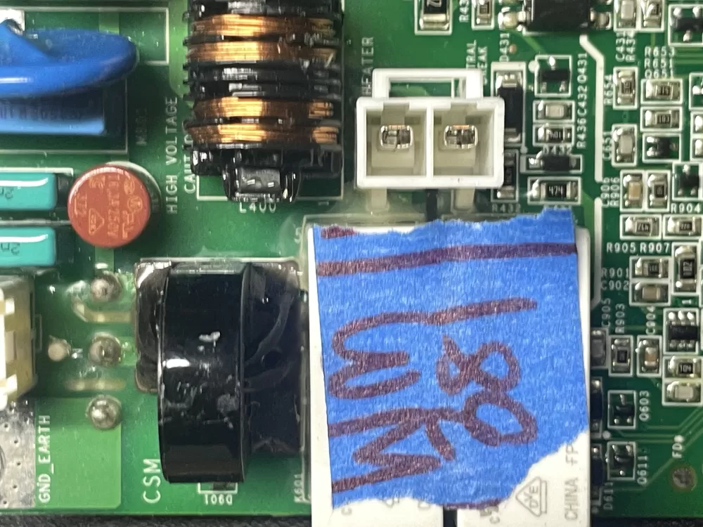 GE DISHWASHER CONTROL BOARD PART # WD21X24903 265D1464G402 AZ36492 | Wm381