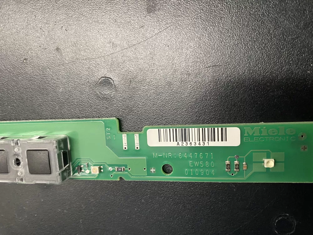 Miele EW58010904 6447671 EW580 User Interface Control Board AZ6891 | BK1086