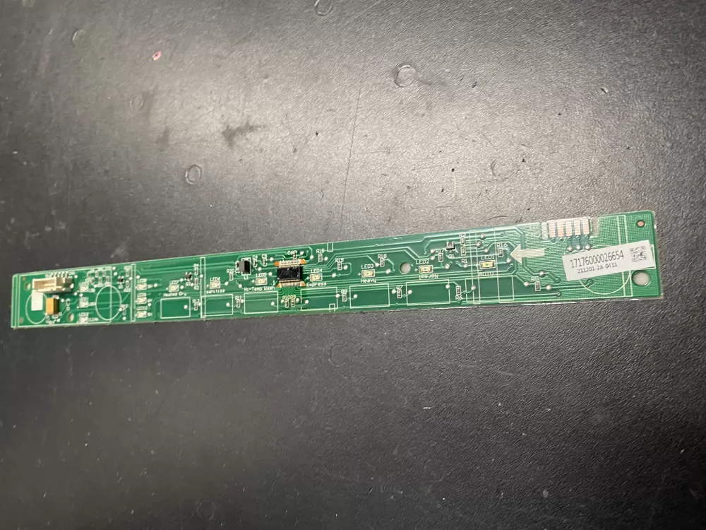 Samsung DD81-02325B  17176000026654 Dishwasher User Interface Control Board