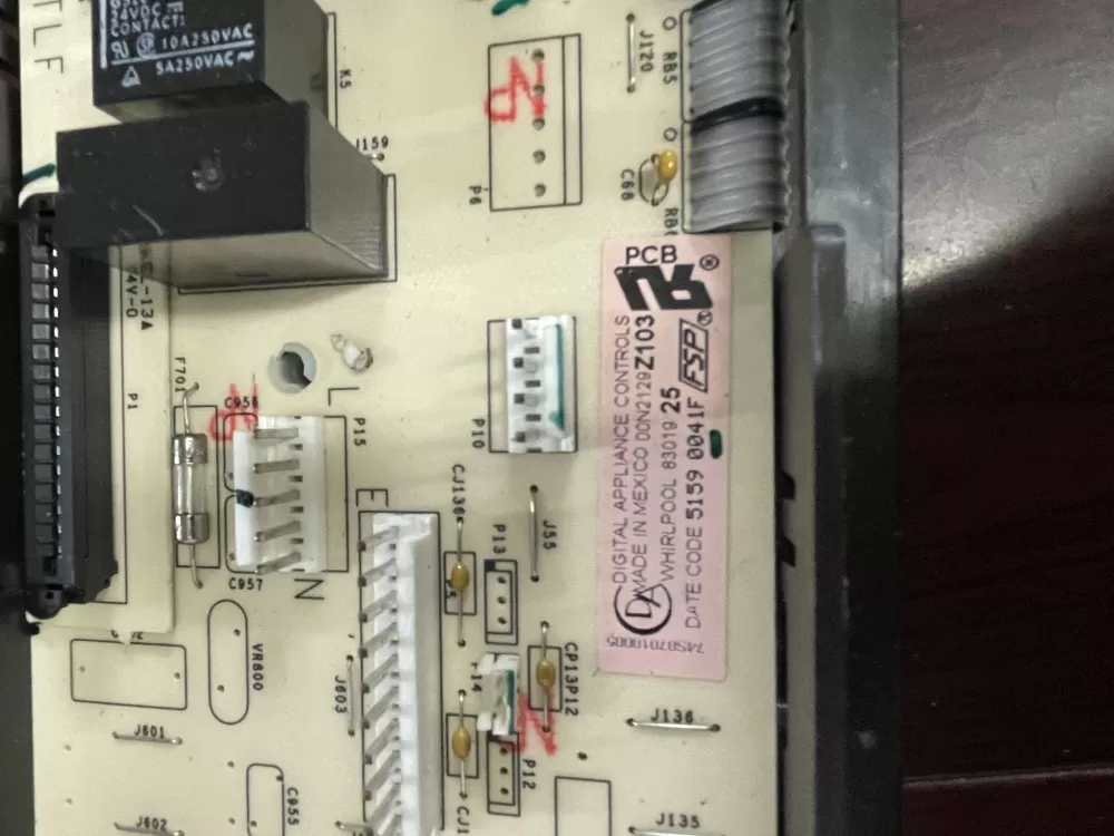 KitchenAid 00N2129Z103 8301991 Range Control Board AZ83810 | Wmv476