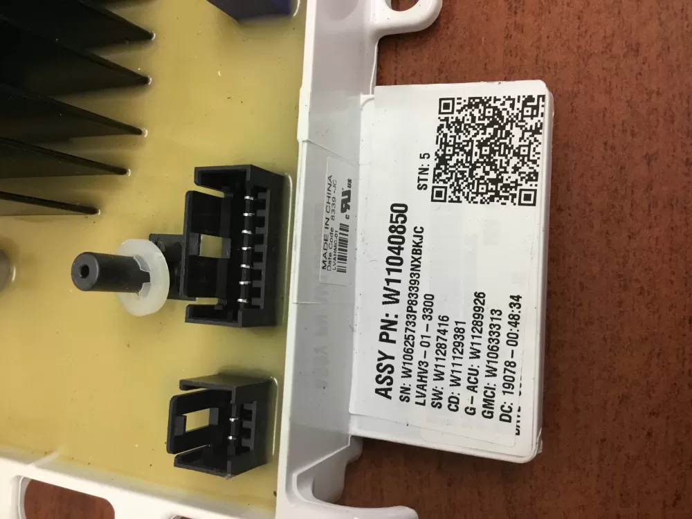 Whirlpool W11130238 W11040850 Washer Control Board AZ33284 | NRV365