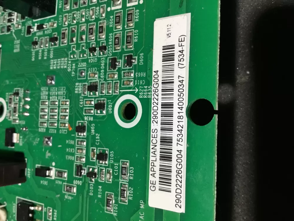 GE WH22X36498 290D2226G004 Washer Control Board  AZ83893 | NR367