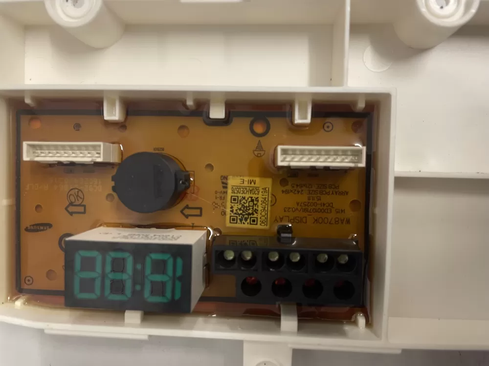 Samsung DC94-06419A Washer Display Control Board AZ207160 | KMV859