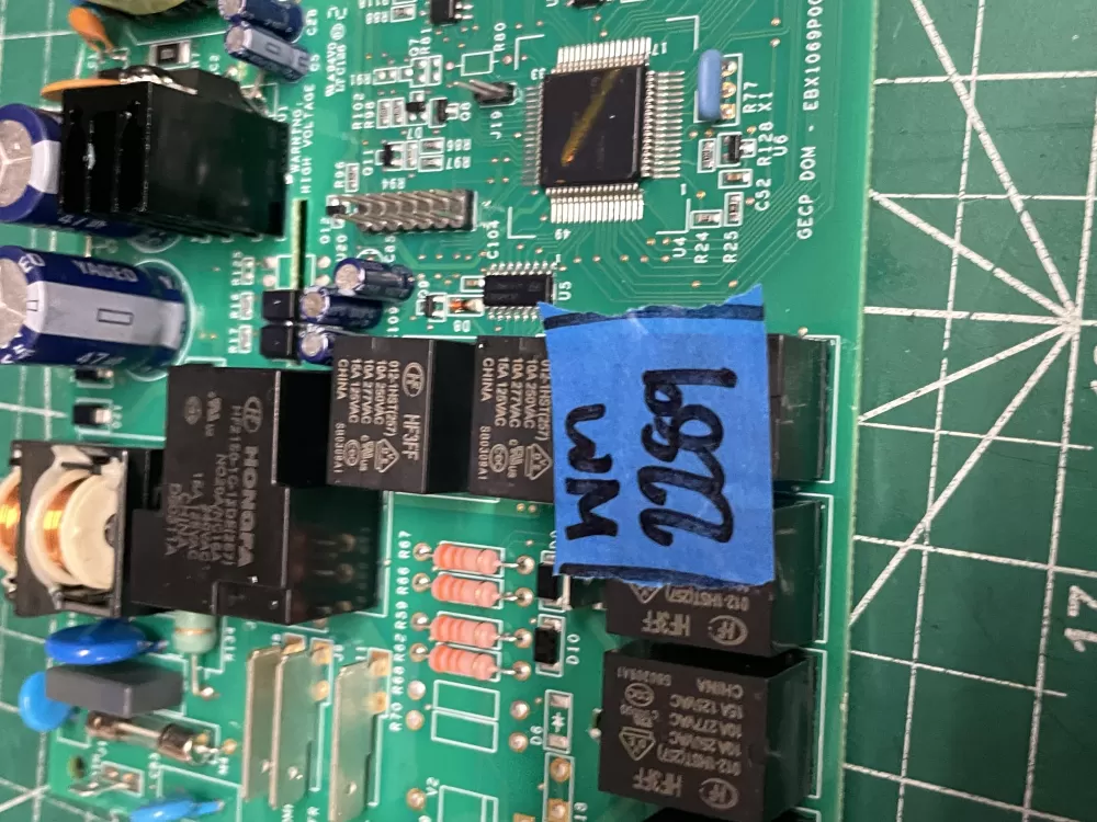 GE 200D6221G028 EBX1110P002 Refrigerator Control Board AZ207332 | Wm2289