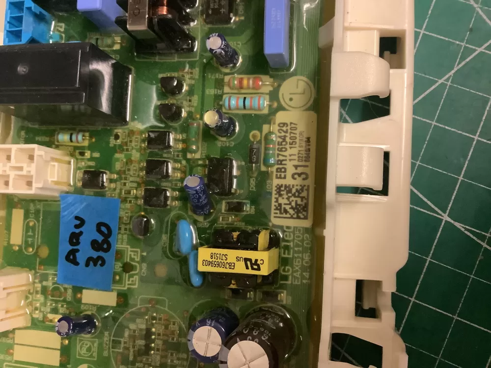 LG EBR76542931 Dryer Control Board AZ206519 | ARV380