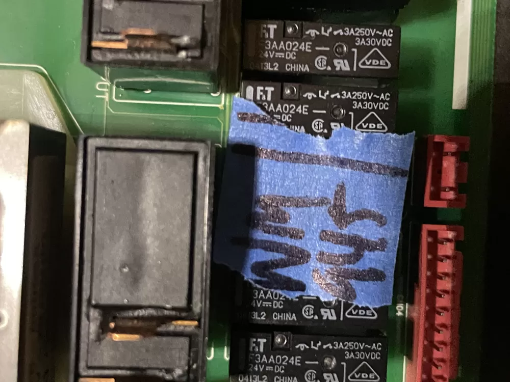 GE WB27X10726 RA-OTR10 Microwave Main Power Control Board AZ30007 | WM945