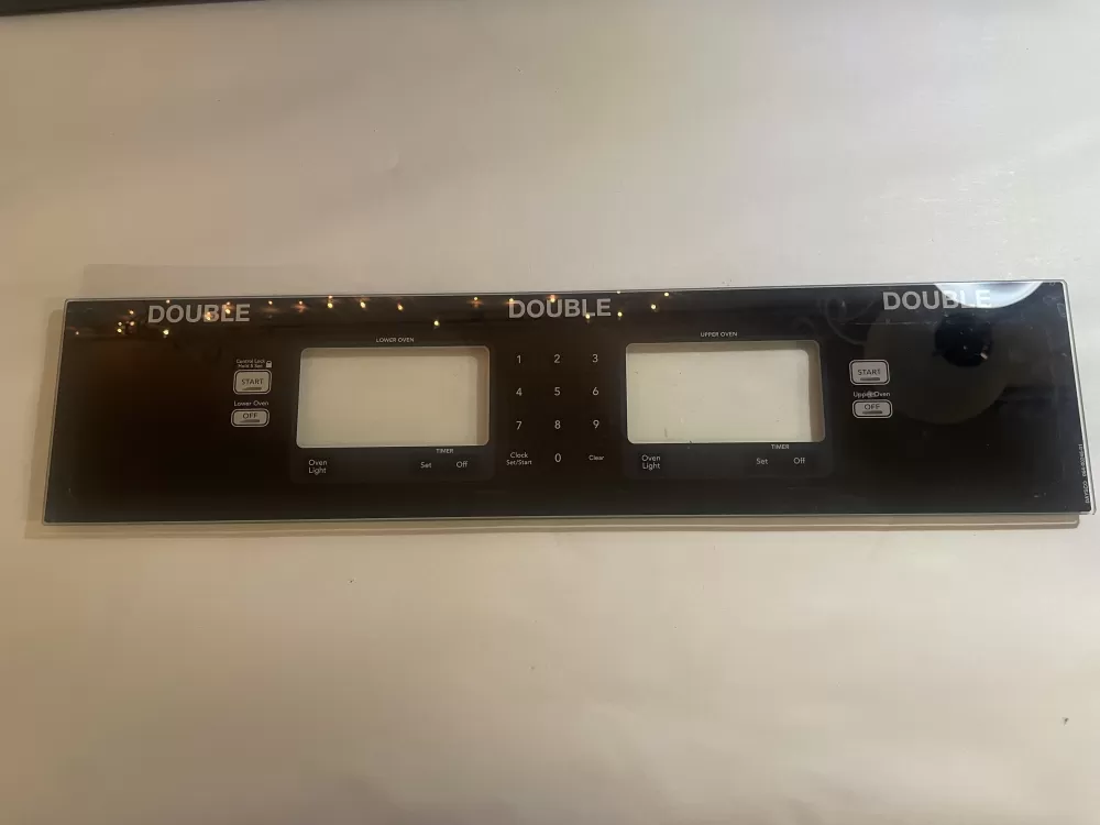 W10016020 Whirlpool Dishwasher Overlay / Touchpad