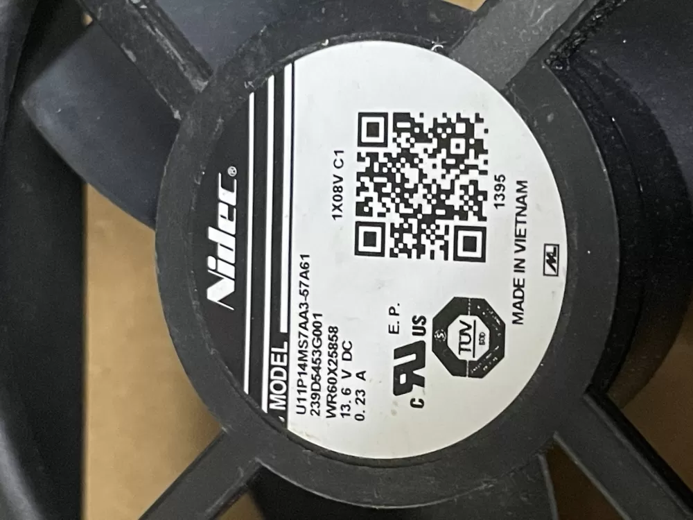 GE Wr60x25858 Refrigerator Control Board Evaporator Fan Motor AZ98823 | Wm2026